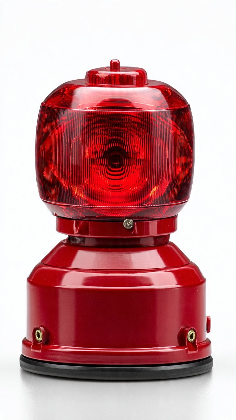 Torreta Giratoria Led 12vV Roja